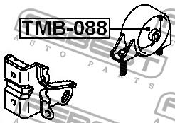 Febest Engine mount – price 48 PLN