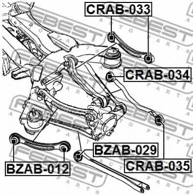 Buy Febest CRAB035 – good price at EXIST.AE!