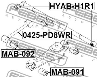 Buy Febest HYABH1R1 – good price at EXIST.AE!