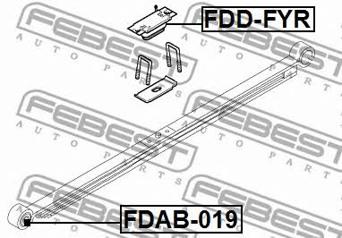 Buy Febest FDAB019 – good price at EXIST.AE!
