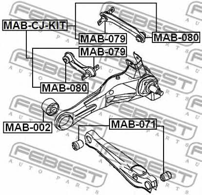 Buy Febest MAB-CJ-KIT at a low price in United Arab Emirates!