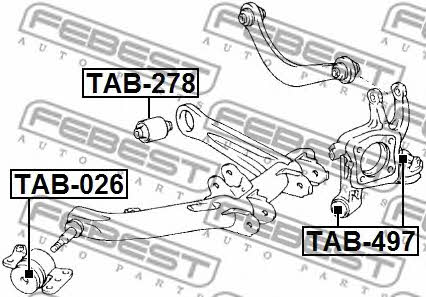 Buy Febest TAB497 – good price at EXIST.AE!