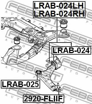 Buy Febest LRAB024RH – good price at EXIST.AE!
