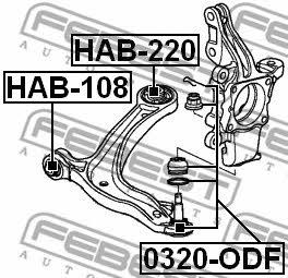 Buy Febest HAB220 – good price at EXIST.AE!