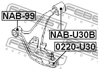 Buy Febest NABU30B – good price at EXIST.AE!