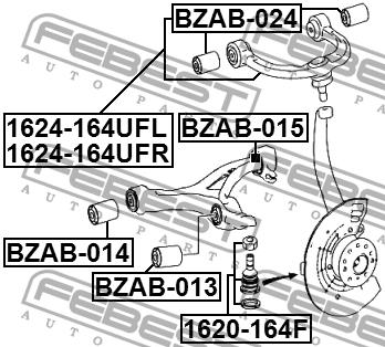 Buy Febest BZAB014 – good price at EXIST.AE!