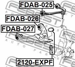 Buy Febest FDAB027 – good price at EXIST.AE!