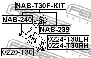 Buy Febest NAB-T30F-KIT at a low price in United Arab Emirates!