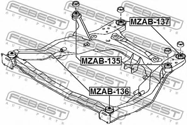 Buy Febest MZAB-136 at a low price in United Arab Emirates!