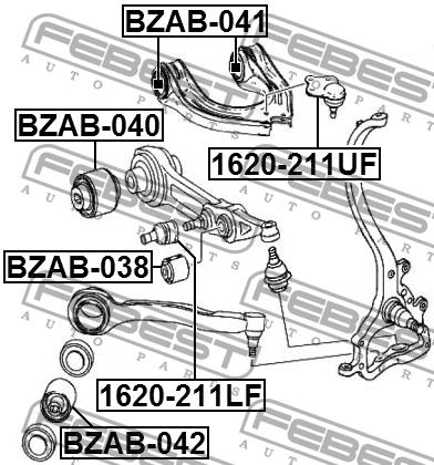 Buy Febest BZAB042 – good price at EXIST.AE!