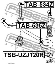 Febest Silent block – price 65 PLN