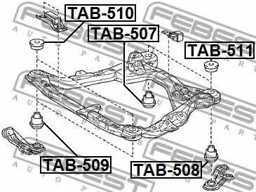 Buy Febest TAB507 – good price at EXIST.AE!