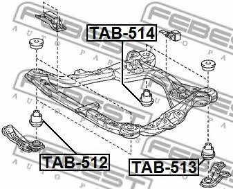 Buy Febest TAB513 – good price at EXIST.AE!