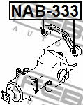 Silent block differential Febest NAB-333