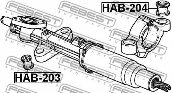 Buy Febest HAB204 – good price at EXIST.AE!