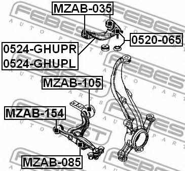Buy Febest MZAB-105 at a low price in United Arab Emirates!