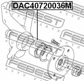 Buy Febest DAC40720036M – good price at EXIST.AE!