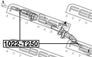Febest Inner Tie Rod – price 43 PLN