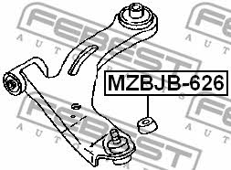 Buy Febest MZBJB626 – good price at EXIST.AE!