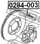 Febest Wheel Stud – price 13 PLN