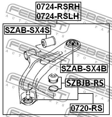 Buy Febest SZAB-SX4B at a low price in United Arab Emirates!