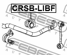 Febest Front anti roll bar bush – price 26 PLN