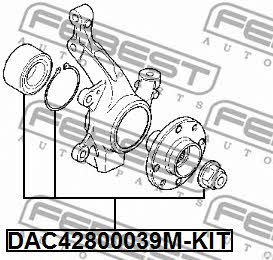 Febest Front Wheel Bearing Kit – price 161 PLN