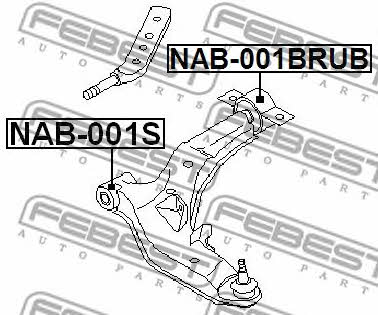 Buy Febest NAB001BRUB – good price at EXIST.AE!