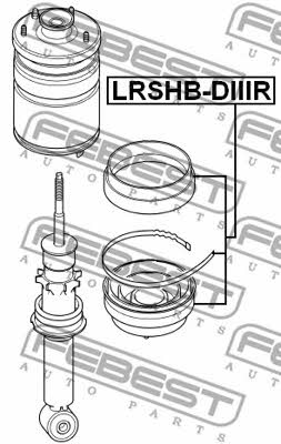 Febest Rear shock absorber boot – price 141 PLN