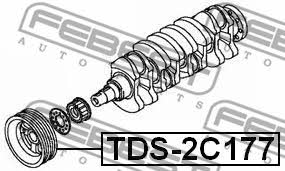 Febest Pulley crankshaft – price [object Object] PLN