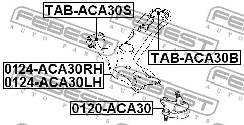 Buy Febest 0124ACA30RH – good price at EXIST.AE!