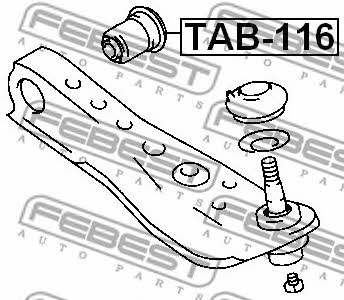 Buy Febest TAB116 – good price at EXIST.AE!