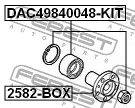 Buy Febest 2582BOX – good price at EXIST.AE!
