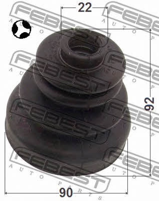Buy Febest 0215R20T – good price at EXIST.AE!