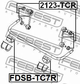 Buy Febest FDSB-TC7R at a low price in United Arab Emirates!