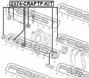 Buy Febest 2374-CRAFTF-KIT at a low price in United Arab Emirates!