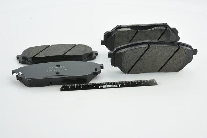 Brake Pad Set, disc brake Febest 1201-VCF