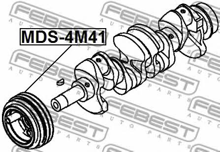 Febest Pulley crankshaft – price [object Object] PLN