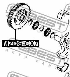 Buy Febest MZDSCX7 – good price at EXIST.AE!