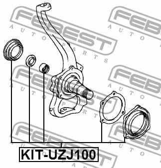Buy Febest KITUZJ100 – good price at EXIST.AE!
