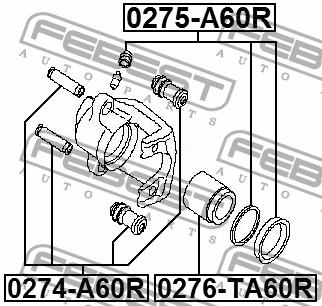 Buy Febest 0274A60R – good price at EXIST.AE!