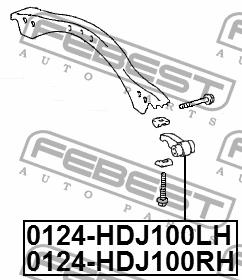 Buy Febest 0124HDJ100RH – good price at EXIST.AE!
