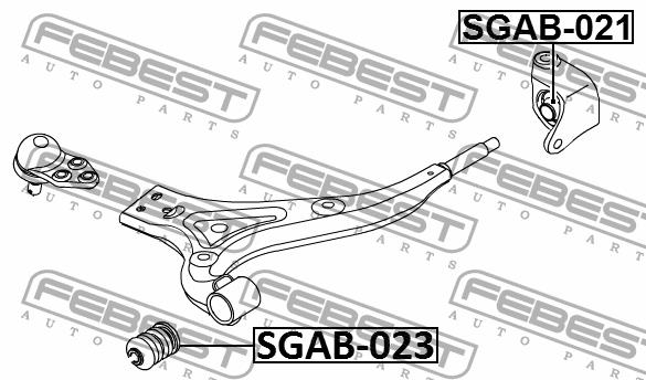 Buy Febest SGAB021 – good price at EXIST.AE!