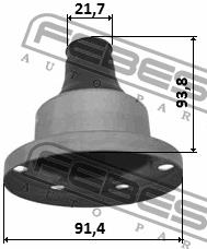 Febest Gimbal shaft boot – price 170 PLN