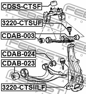 Buy Febest CDAB023 – good price at EXIST.AE!