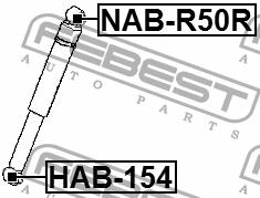 Buy Febest NABR50R – good price at EXIST.AE!