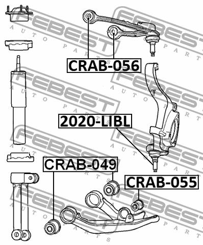 Buy Febest CRAB-056 at a low price in United Arab Emirates!
