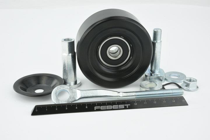 Tensioner pulley, v-ribbed belt Febest 0287-D40B