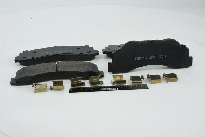Front disc brake pads, set Febest 2101-F150V2F