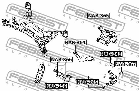 Buy Febest NAB365 – good price at EXIST.AE!